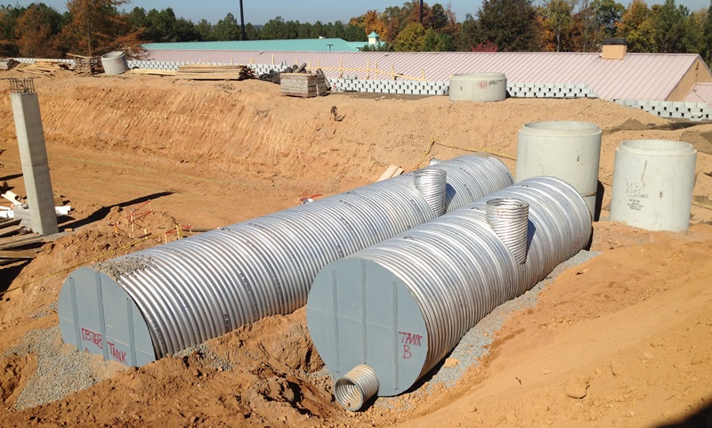 Corrugated Steel Pipe – Large Tanks