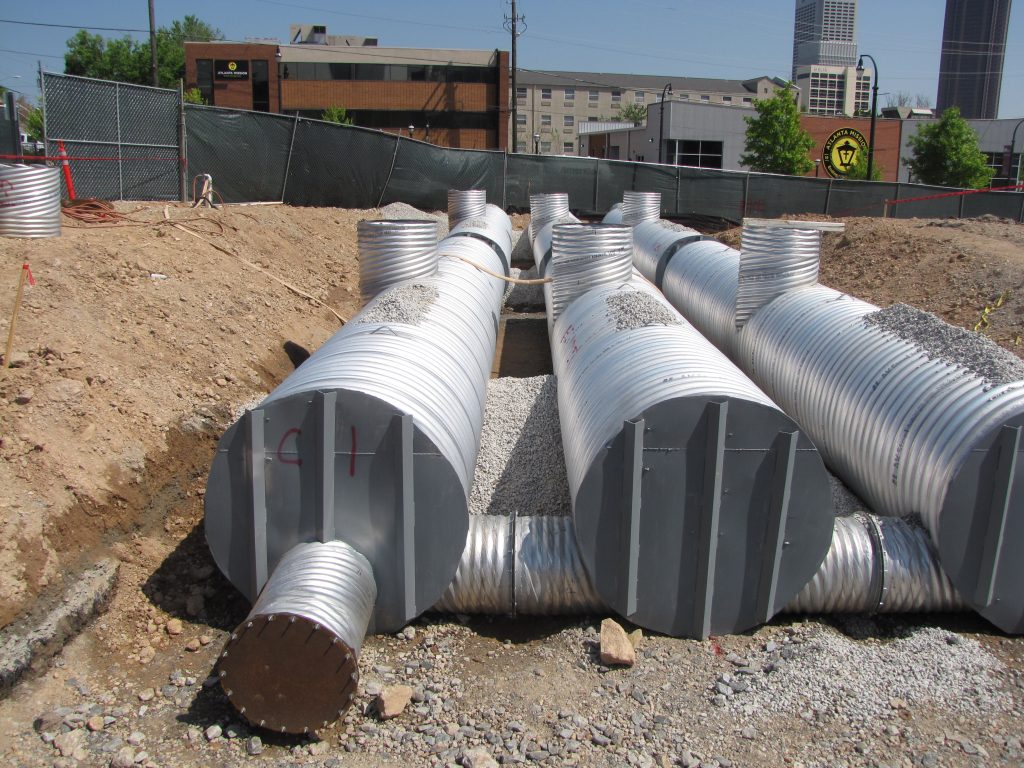 Corrugated Steel Pipe with Bulkheads