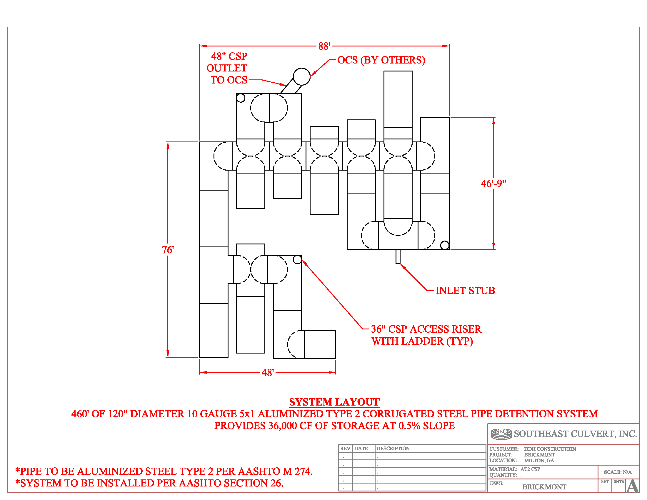 SYSTEM LAYOUT – 120 inch CSP Model (1)