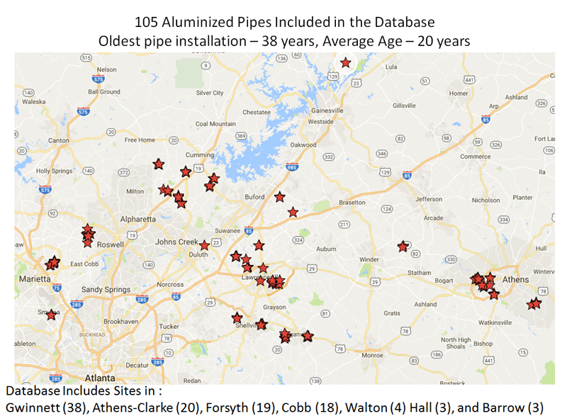 Study Locations – AT2 Atlanta Study – May 2017