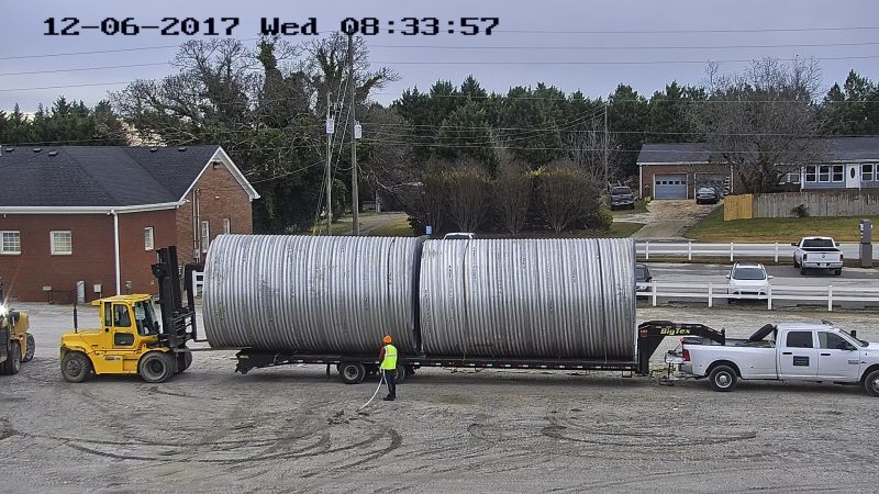 Delivering a 144 Inch Detention 1